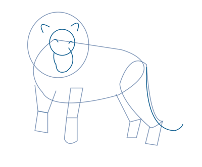 How to Draw a Lion – Sketchbook Challenge 43 | SketchBookNation.com